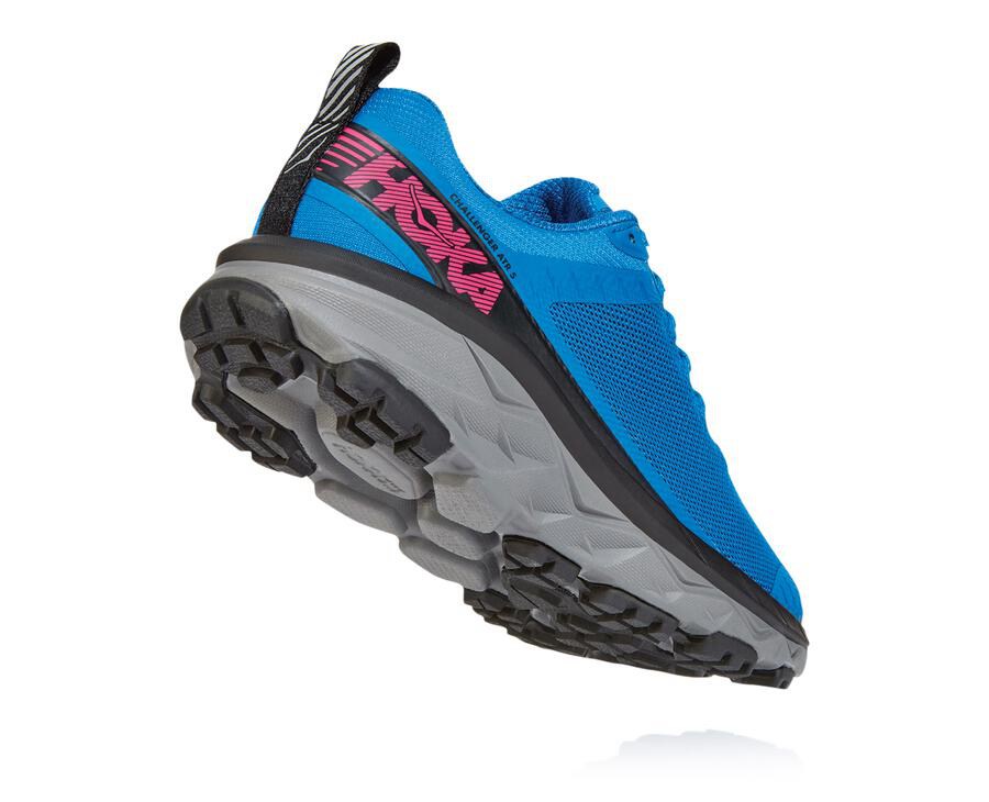 Tenis Trail Hoka One One Feminino Azuis - Challenger Atr 5 - 928-NHSCOB